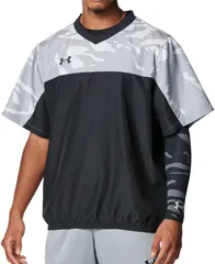 アンダーアーマー UNDER ARMOUR UA ヤード ノベルティ ショートスリーブ V ネック ジャケット  6012720 035 STEEL