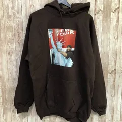 タ EXACT LADY RIBERTY 裏起毛 パーカー ブラウン L