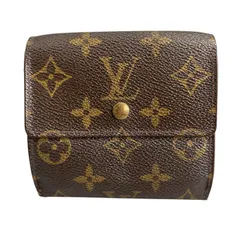 LOUIS VUITTON ルイ・ヴィトン ポルトモネビエカルトクレディ M61652 三つ折り財布 モノグラムキャンバス ブラウン レディース【中古】【送料無料】