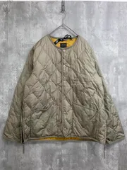 TAION タイオン niko and... 別注ミリタリークルーネックボタンダウン ジャケット sizeL/グリーン ◆■◎メンズ