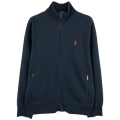 古着 ラルフローレン Ralph Lauren POLO RALPH LAUREN ハイネック フルジップスウェットシャツ トレーナー メンズS相当/eaa611650