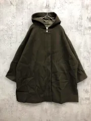 URBAN RESEARCH DOORS アーバンリサーチドアーズ DR62-27M010 ウールワイドフード コート sizeONE/カーキ ◆■ レディース