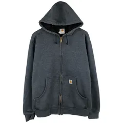 古着 カーハート Carhartt スウェットフルジップパーカー メンズL相当/eaa611269