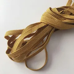 O12L/0631☆6m お買い合わせ/国産高級組紐/平紐タイプ/生地のM