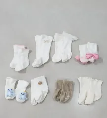 赤ちゃん靴下 セット (白/アイボリー)
