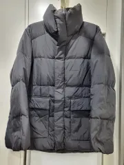 レディース スタンドネック ダウン ブラック M(95)