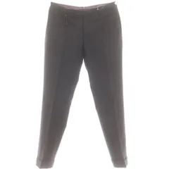 【中古】インコテックス INCOTEX ウール ドレススラックスパンツ チャコールグレー【サイズ46】【メンズ】