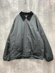 TOWN CRAFT タウンクラフト 233-1543 FREAKS STORE 別注 コーデュロイ切替 ロゴ刺繍 ブルゾン ジャケット sizeL/黒 ◆■◎メンズ