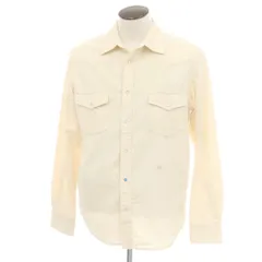 【新品アウトレット】ヤコブコーエン JACOB COHEN コットン 細畝コーデュロイ ウエスタンシャツ ライトベージュ【サイズL】【メンズ】のサムネイル