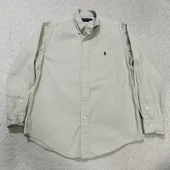 ポロ ラルフローレン シャツ ベージュ シャツ 90