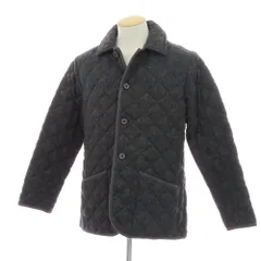 【中古】トラディショナルウェザーウェア Traditional Weatherwear ウール キルティングブルゾン グレー【サイズ40】【メンズ】