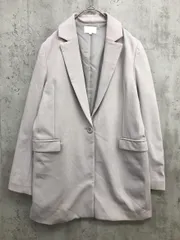 rienda リエンダ シングル 1釦 テーラード ジャケット sizeS/ライトグレー ◇■ レディース