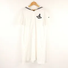 未使用 PEARLY GATES パーリーゲイツ セーラーワンピース 1 ポリエステル他 ゴルフ マリン 半袖 ひざ丈 レディース AO3468A33 のサムネイル
