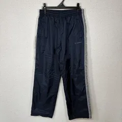 【Reebok】ナイロンパンツ L ネイビー サイドライン シャカパン 古着 スポーツMIXのサムネイル
