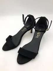 Le Talon ルタロン 日本製 アンクルストラップ パンプス size23.5/黒 ■■ レディース