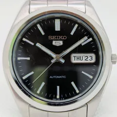 【亘】自動巻&裏スケ SEIKO セイコー5 ブラックダイヤル 7S26-0440 メンズ腕時計 デイデイトカレンダー【7251MO】A30