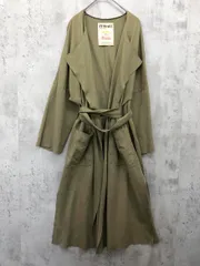 JOURNAL STANDARD L'ESSAGE ジャーナルスタンダードレサージュ ガウン ロング カーディガン カーキ ◇■◎レディース