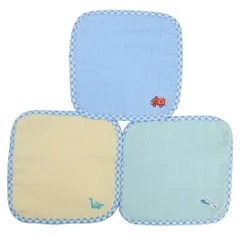 【メール便】ハンカチタオル プチタオル3枚組 男児 ハーモナイズ 入園入学準備雑貨 汗拭きタオル グッズ 