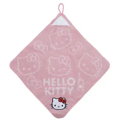 【メール便】ハローキティ ループタオル ループ付きタオル スタンダード サンリオ 入園入学準備雑貨 キャラクター グッズ 
