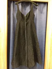 M29  セルフォード　CELFORD　ノースリーブ　ふくれジャガード　ジャンパー　ドレス　ワンピース