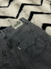 26 リーバイス シルバータブ 94Baggy デニムパンツ/ディープグレー