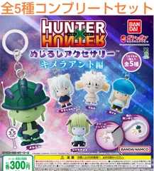 HUNTER×HUNTER めじるしアクセサリー キメラアント編　全5種コンプリートセット　ガチャ