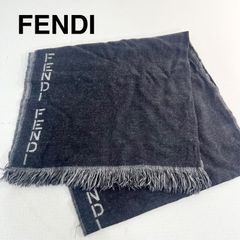 90's ヴィンテージ FENDI ズッカ柄 ウール マフラー - メルカリ