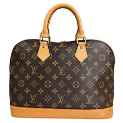 ルイヴィトン アルマPM モノグラム ハンドバッグ モノグラムキャンバス M51130 ブラウン レディース  LOUIS VUITTON  中古 ルイヴィトン  ルイ ヴィトン