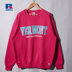90s USA製 ラッセルアスレチック RUSSELL ATHLETIC スウェット XL マゼンタ ヴィンテージ Vintage   カレッジ ストリート Y2K オーバーサイズ スポーツ アメカジ ビッグシルエット ピンク 古着 L603