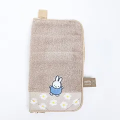 ミッフィー miffy どっとポーチ キープスタンド ベージュ