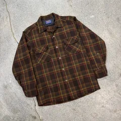 【Pendleton】Around 60s wool Shirt M 