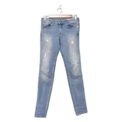 DIESEL(ディーゼル) ジーンズ サイズ25 XS レディース GRACEY ライトブルー フルレングス/ダメージ加工