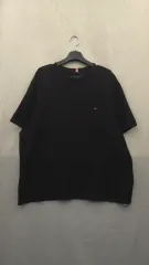 398 トミーヒルフィガー ブラック 半袖 Tシャツ L