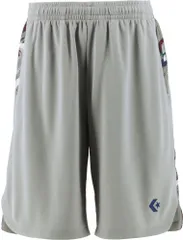コンバース CONVERSE バスケット プラクティスパンツ ポケット付 メンズ ショートパンツ ハーフパンツ 短パン 吸汗速乾 バスケ バスケットボール 部活 練習 スポーツ トレーニング 男子 男性  CB231865 1300 シルバー