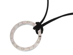 新品同様 ブルガリ キーリング ネックレス チョーカー シルバー925 アクセサリー J0002 BVLGARI