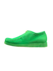 【PADMORE&BARNES】P204 ORIGINAL SHOES WALLABEE NEON GREEN パドモアアンドバーンズ シューズ ワラビーのサムネイル
