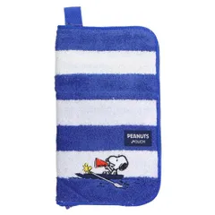 【メール便】スヌーピー タオルポーチ どっとポーチ キープスタンド ボーダー BF ピーナッツ アイアップ ペットボトルホルダー 小物入れ 保温保冷 キャラクター グッズ 