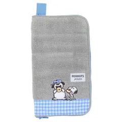【メール便】スヌーピー タオルポーチ どっとポーチ キープスタンド スヌーピー＆オラフ BF ピーナッツ アイアップ ペットボトルホルダー 小物入れ 保温保冷 キャラクター グッズ 