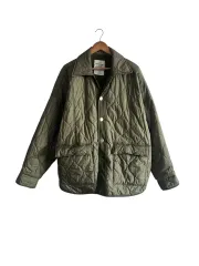 リバーシブル キルティング ジャケット カーキ