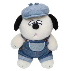 スヌーピー ぬいぐるみ プラッシュドールS EDWIN デニムブラザーズ オラフ ピーナッツ ナカジマ プレゼント キャラクター グッズ 