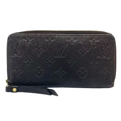 LOUIS VUITTON ルイヴィトン モノグラムアンプラント ジッピーウォレット 財布 ブラウン M60548