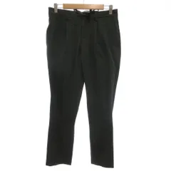 ジャーナルスタンダード JOURNAL STANDARD ストライプパンツ スラックス タック センタープレス S 緑 グリーン /GV