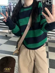 POLO RALPH LAUREN ストライプ コットン ニット