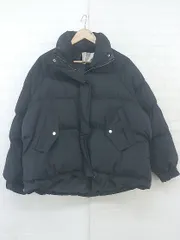 ■ ACYM アシーム 長袖 中綿 ジップアップ ジャケット サイズF ブラック レディース P  【1209200004453】