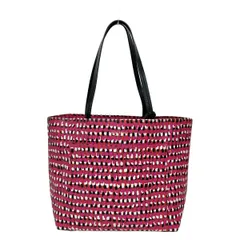 Kate spade(ケイトスペード) トートバッグ - PXRU7793 ピンク×黒×マルチ レザー