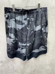 UNDER ARMOUR アンダーアーマー 迷彩 ハーフ パンツ sizeXXL/黒ｘグレー ■◆メンズ