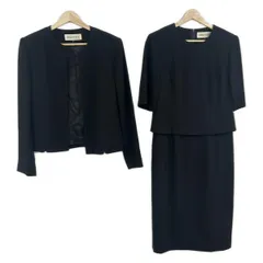 SOIR PERLE(ソワール ペルル) ワンピーススーツ レディース - 黒