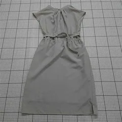 ◇ Θ クローゼットストーリー closet story UNITED ARROWS ウエストリボンワンピース ベージュ系 レディース E  【1512100005667】