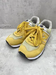 New Balance ニューバランス ML574SSJ スニーカー size24.0cm/イエロー ■■レディース