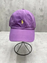 POLO RALPH LAUREN ポロ ラルフローレン ポニー刺繍 ベースボール キャップ/紫 ■■レディース